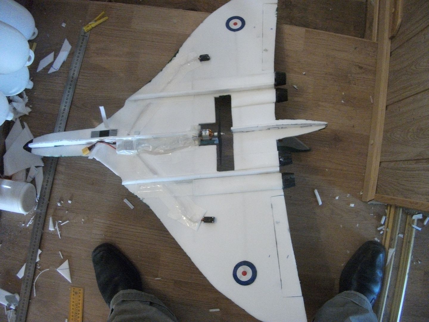 Completely scratch Avro Vulcan RC Groups